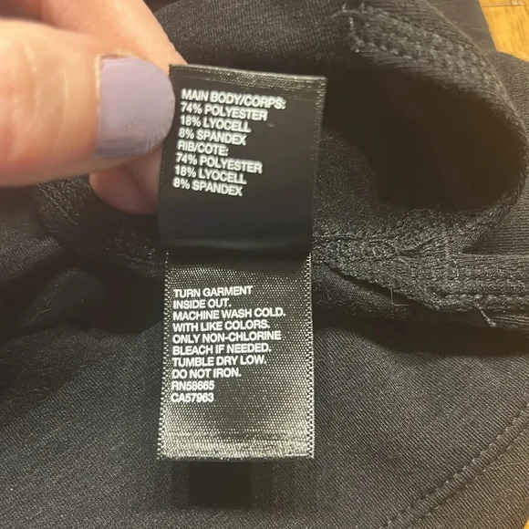 Zella Embody Oversize T-Shirt in Black, Sz XS, Tee, Activewear, Athleisure - Picture 12 of 12